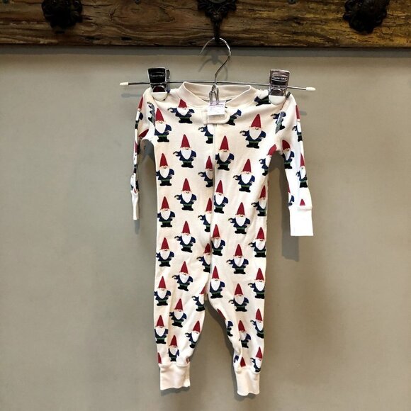 Hanna Andersson Christmas Gnome Pajamas- Size 70‎ (6-12 months) - Picture 1 of 4